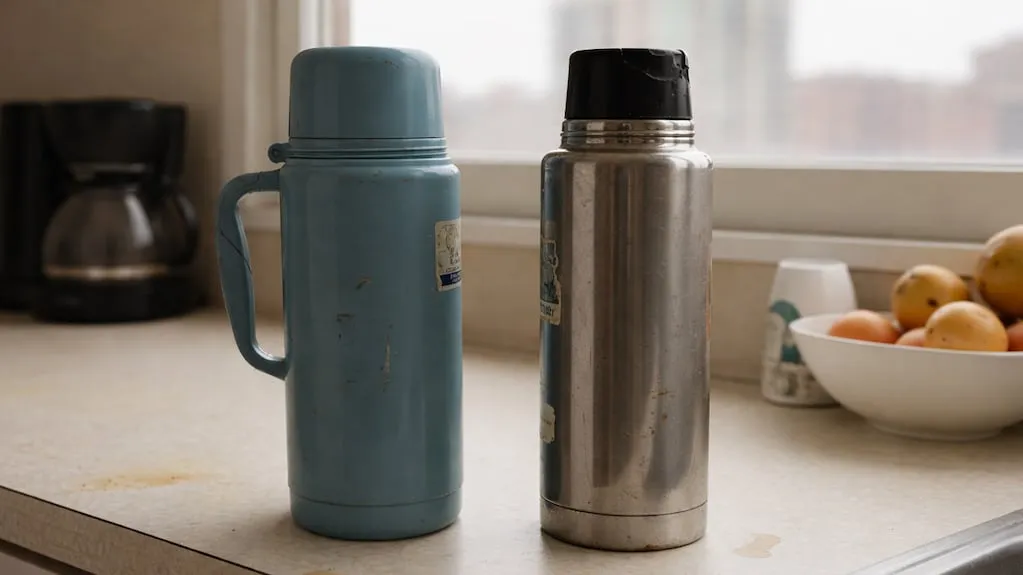 Wenn du alte Thermosflaschen hast, wirf sie nicht weg: so nutzt du sie im Garten wieder